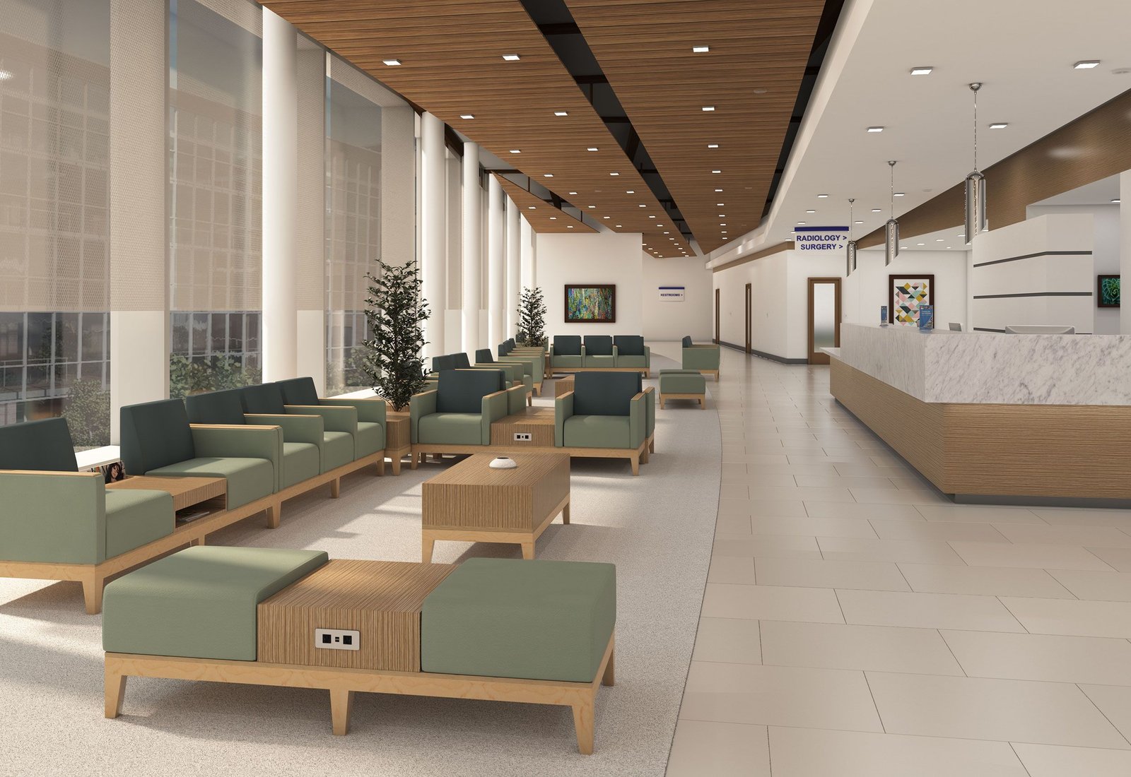 Diagnostics and hospital clinical area